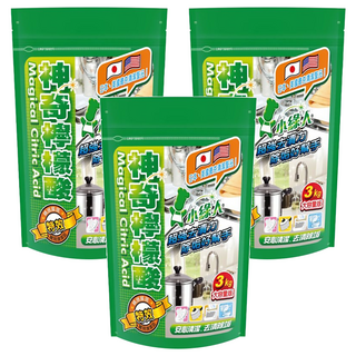 小綠人 神奇檸檬酸, 3kg, 3袋