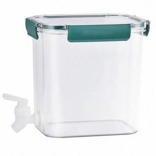 FAmILyLIFE 生活 冰沁多功能全密封儲物冰水壺 YG-198-GR 20 x 14.5 x 19.5cm 480g, 深湖綠, 3.5L, 1個