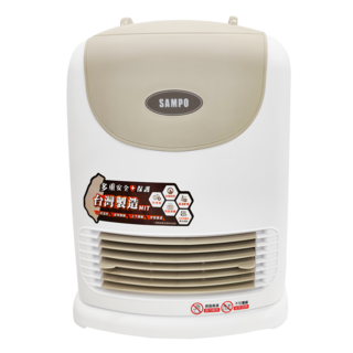 SAMPO 聲寶 電暖器 375 x 325 x 170mm, HX-FJ12P, 白色