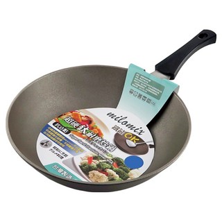 milomix 美樂美事 超硬鈦耐磨合金炒鍋, 34cm, 1個