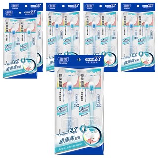 Shallop 刷樂 濃密除菌牙刷 2件組, 2支, 6包