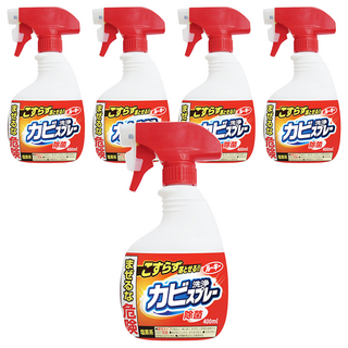 第一石鹼 Rookie 浴室除霉噴霧泡 噴頭款, 400ml, 5瓶