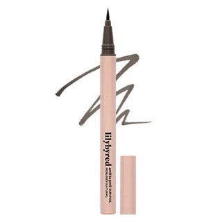 lilybyred 暮光持久眼線液筆 1g, 01 Ash Black, 1個