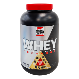 RED COW 紅牛 聰勁即溶行動三效乳清蛋白 經典乳香風味, 907g, 1桶