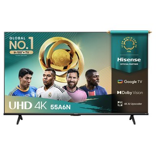 하이센스 4K UHD LED 스마트TV 55A6N 실제 사용 모습