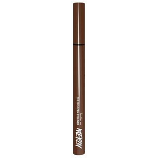 MERZY The First 眼線液筆 0.12mm超細高彈力筆頭 色彩鮮明 防水防油 持久 化妝初學者適用, P3 Coffeebun, 1支