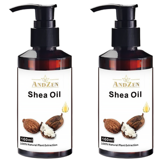 ANDZEN 安得仁 保濕按摩基底油 乳木果油, 2個, 160ml