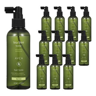 AVCA 頭皮護理強健髮根茶樹護髮液, 200ml, 12瓶