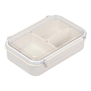 珍珠金屬 中心蓋便當盒 日本製 DC-6002 650ml, 米色, 1個