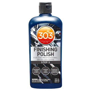 303 Products 汽車烤漆鏡面拋光劑 專業美容 步驟 3, 355ml, 1瓶