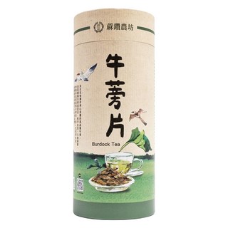 蔴鑽農坊 牛蒡茶片罐, 400g, 1罐