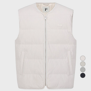 폴햄 남녀공용 가로 퀼팅 베스트