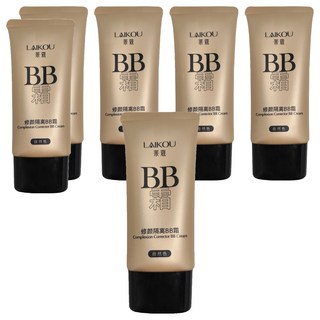 LAIKOU萊蔻 多效修護隔離BB霜 50g, 01自然色, 6條