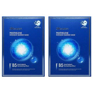 JMsolution 肌司研 維他命B5緊緻修護補水面膜 10片, 含有維他命原B5, 羥基積雪草苷, 古阿若蓮, 強化肌膚屏障, 鎮靜受刺激的肌膚, 輕薄貼合, 2盒