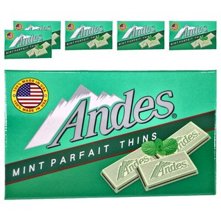 Andes 安迪士 薄荷帕妃薄片, 美國製, 38g, 6盒