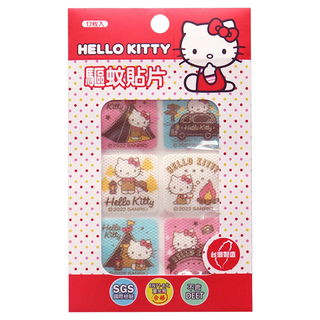 Hello Kitty 凱蒂貓 驅蚊貼片 KM-6000C 露營 12入, 1個