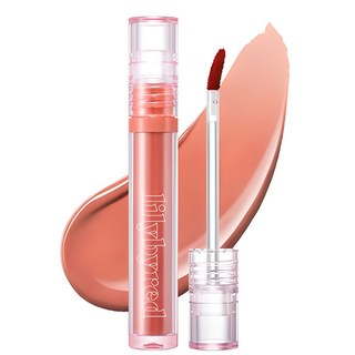 lilybyred 玻璃鏡光亮澤唇釉, 13 Lychee Coin, 1支