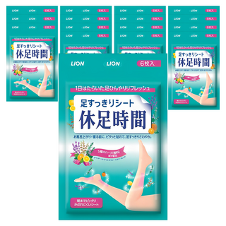 휴족시간 쿨링시트, 6개입, 16개