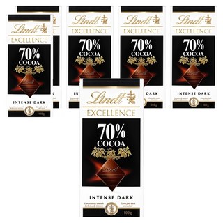 EXCELLENCE 卓越系列黑巧克力 70%款, 100g, 6盒