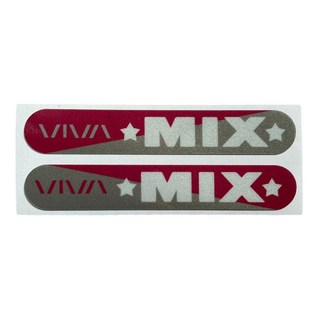 GOGORO MIX 反光飛旋貼 Set, 饒舌紅, 1組