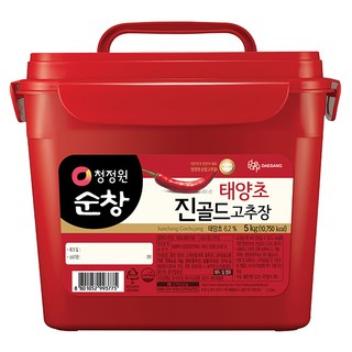 Chungjung Won Sunchang Jin Gold Gochujang, 1盒, 5kg