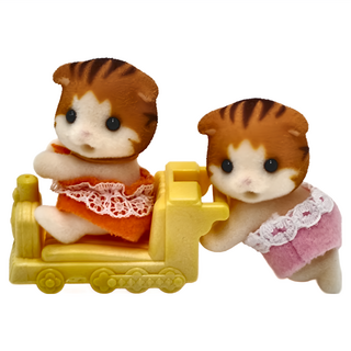 EPOCH Sylvanian Families 森林家族 楓糖貓雙胞胎, 1個