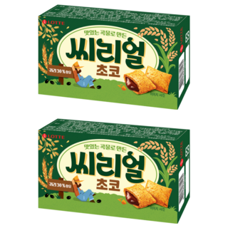 LOTTE 樂天 穀物口袋餅 巧克力風味, 42g, 2盒