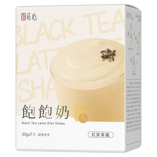 SiimHeart 蒔心 飽飽奶昔 紅茶拿鐵口味 7包, 210g, 1盒