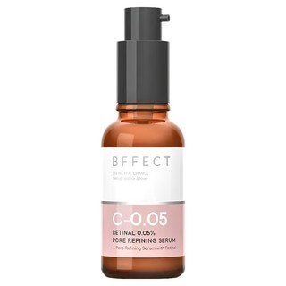 BFFECT 柔膚瓶 0.05%維他命A醛毛孔緊緻精華, 30ml, 1瓶