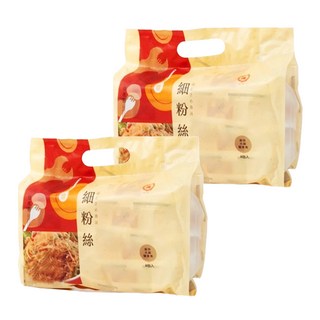 中農粉絲 細粉絲 Set 8入 台灣製造 採用天然澱粉原料, 280g, 2包