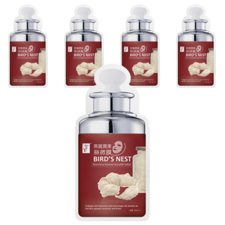 TT 波特嫚 台灣公司貨 燕窩潤澤絲微膜 30ml, 5片, 1盒