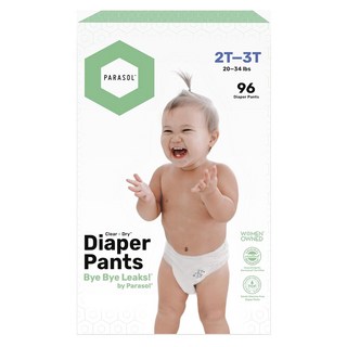 PARASOL Clear + Dry™新科技水凝果凍褲 工藝升級版 4 9~15kg, L, 96片