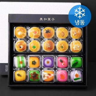 엠케이크 우리밀만쥬 10구 + 화과자 10구 선물세트 900g(냉동), 1세트