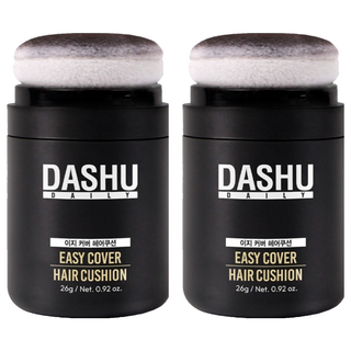 다슈 데일리 이지 커버 헤어쿠션 26g, 내추럴블랙, 2개