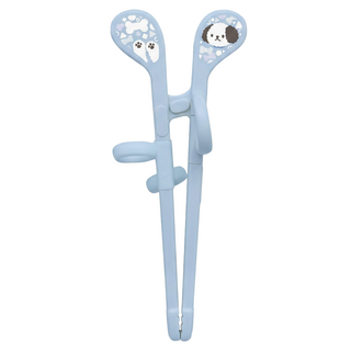 EDISON mama 學習筷 14cm, 小狗 藍色, 1雙