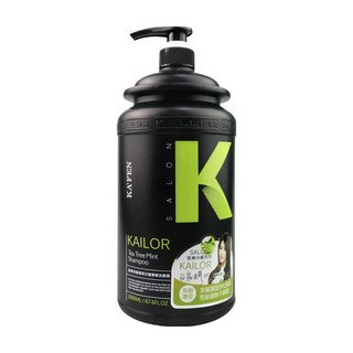 KA'FEN 卡氛 凱樂沙龍專業洗髮精 茶樹薄荷, 2L, 1瓶