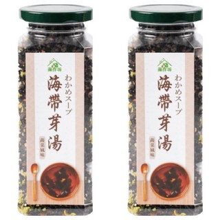 藻作坊 海帶芽湯 全素 蔬菜風味, 2罐, 120g