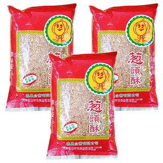 鑫農 蔥頭酥, 新上市新鮮包, 600g, 3包