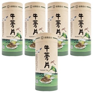 蔴鑽農坊 牛蒡茶片罐, 400g, 5罐