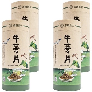蔴鑽農坊 牛蒡茶片罐, 400g, 4罐