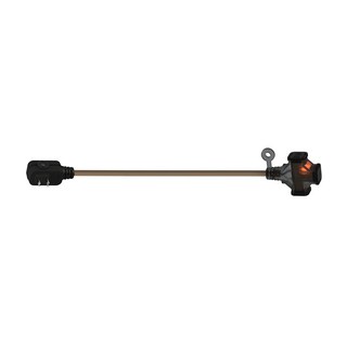 永旭3插座耐熱動力軟線 SJ2031S-02, 0.6m, 沙色, 1條