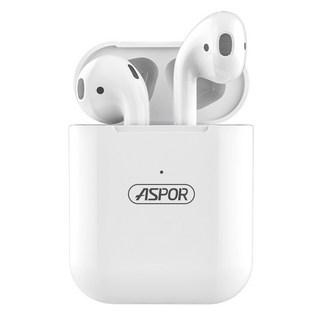 ASPOR 二代5.0無線藍芽耳機 A616 白色