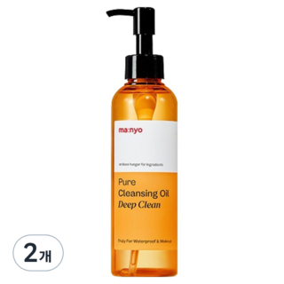 마녀공장 퓨어 클렌징 오일 딥 클린, 200ml, 2개