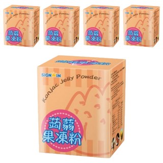 SIGNWIN 三得冠 蒟蒻果凍粉 10包入, 200g, 5盒