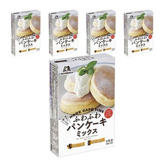 MORINAGA 森永 舒芙蕾鬆餅粉 170g, 蓬鬆軟綿, 5盒