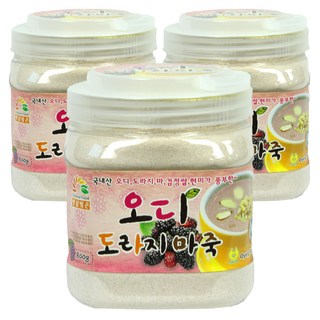 오양식품 오디 도라지 마죽, 800g, 3개