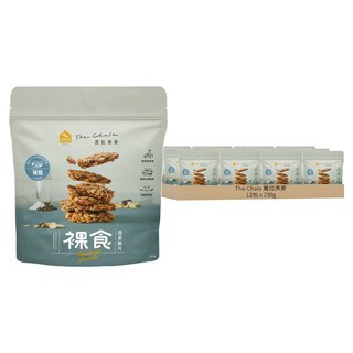 The Chala 蕎拉燕麥 裸食燕麥脆片 椒鹽, 230g, 12包