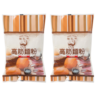 聯華製粉 駱駝牌 高筋麵粉 無添加, 1kg, 2包