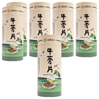 蔴鑽農坊 牛蒡茶片罐, 400g, 6罐