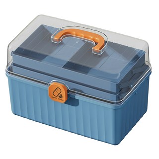 小麥購物 家庭醫藥箱 L306 水晶藍, 1個